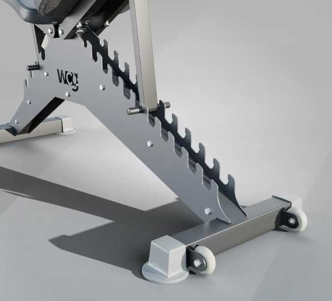 Лавка для жима штанги гантель B600 черная Скамья жиму Лава Тренажер