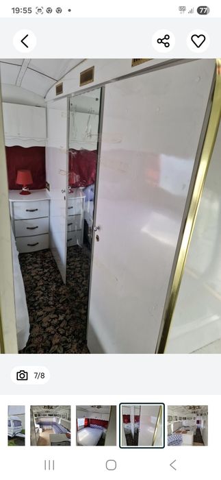 Kamping Roma caravans 820 dedykowana Bently, zamiana