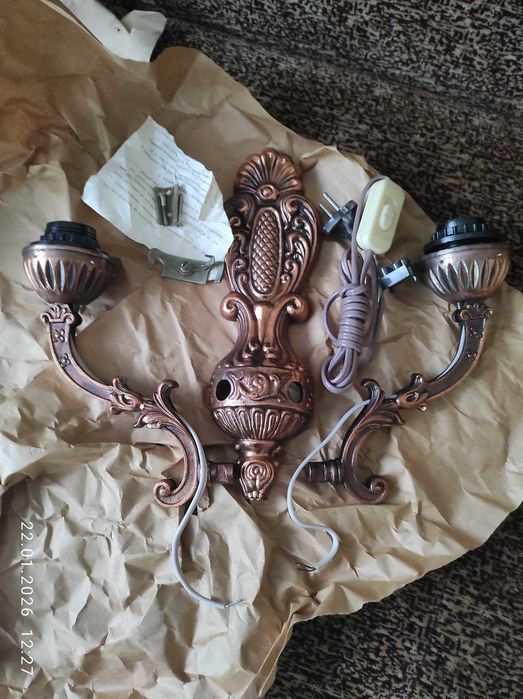 Светильник БРА под старину. ( новый с хранения)