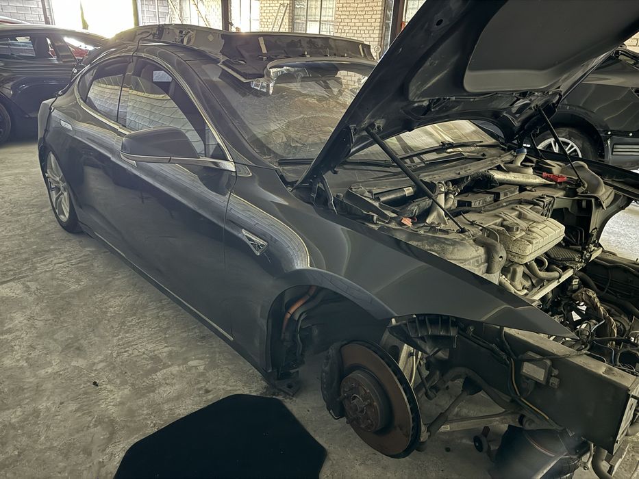 Tesla Model S MS МС Цапфа Стойка Рычаг Тяга Подрамник Рейка комплект