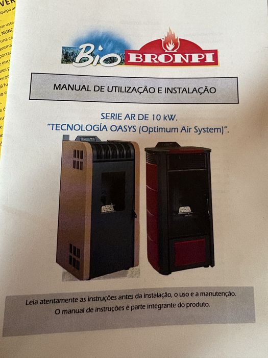 Salamandra Pellets da Bronpi - modelo Reyna