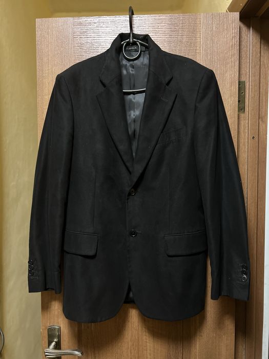 Чоловічий велюровий піджак Zara