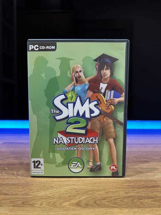 The Sims 2 Na Studiach (PC PL 2005) polskie premierowe wydanie