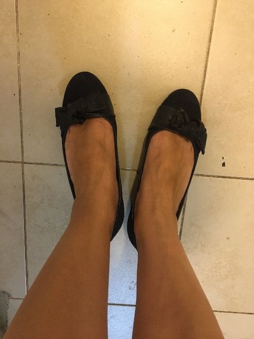 Buty całe ze skóry rozm. 41 jak nowe