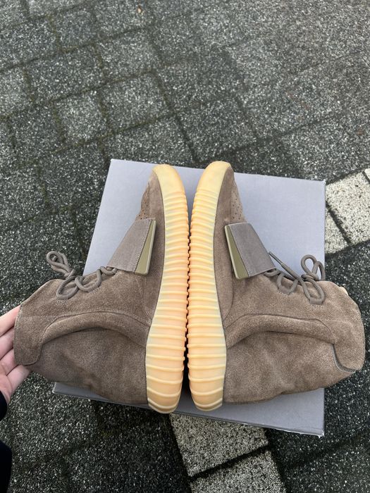Adidas Yeezy Boost 750 Chocolate Light Brown sneakersy wysokie 44 2/3