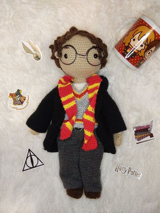 Harry Potter em Amigurumi