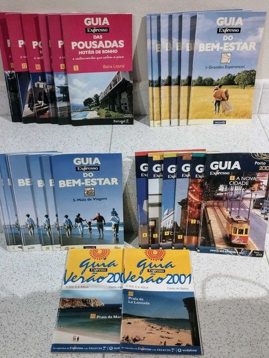 Colecção Revistas Guia Expresso (Hóteis de Sonho, Bem Estar, Porto)