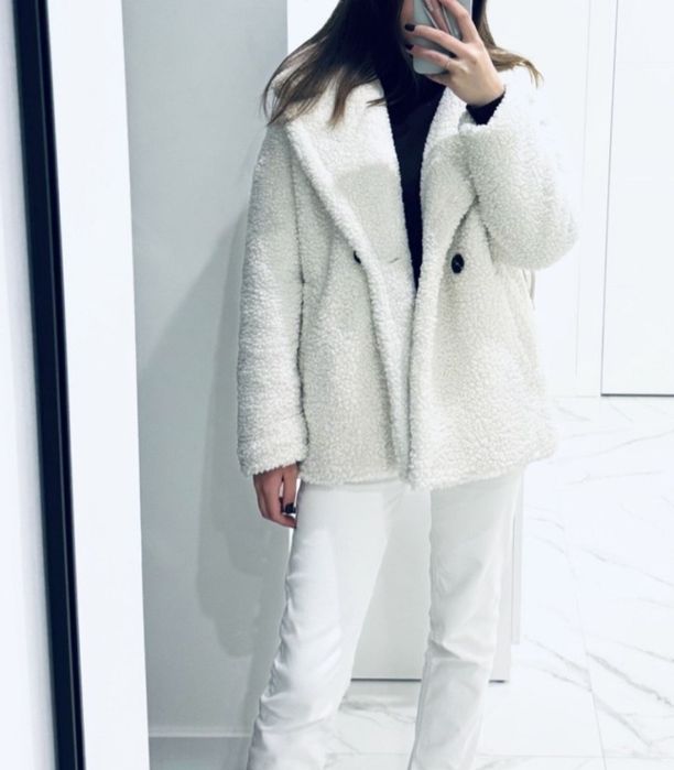 Жіноча шубка тедді