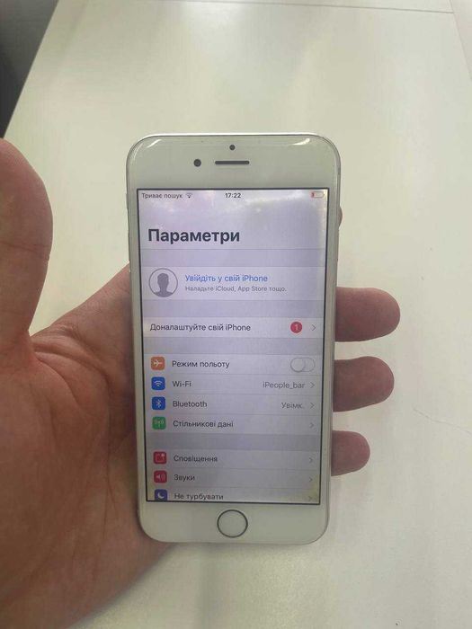 Б/У iPhone 6 - АКБ 78% - не працює мережа