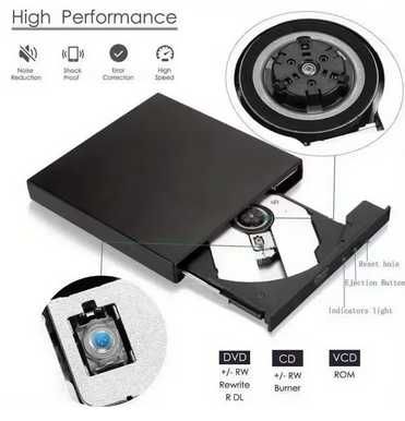 Leitor portátil cd dvd