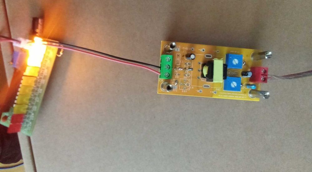 Płytka PCB - moduł 1-kanałowego izolowanego konwertera sygnału głośnikowego