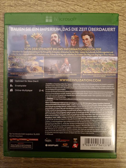 Xbox One Civilization VI PL