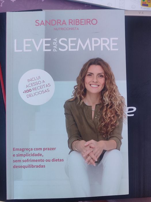 Livro da nutricionista Sandra Ribeiro