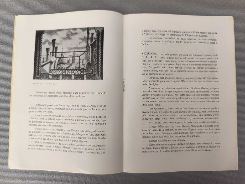 OS QUATRO RÚSTICOS - E. Wolf Ferrari 
Progr e argumen
Ópera S. Carlos