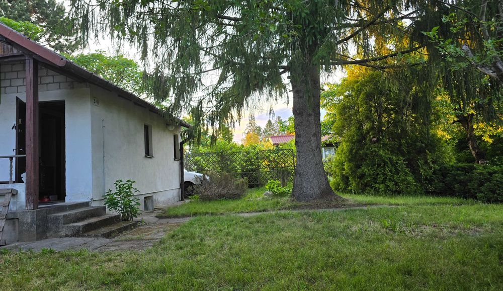 Działka rekreacyjna ROD Relaks Szczaki pod Warszawą 500 m² . Domek murowany - Widok 2