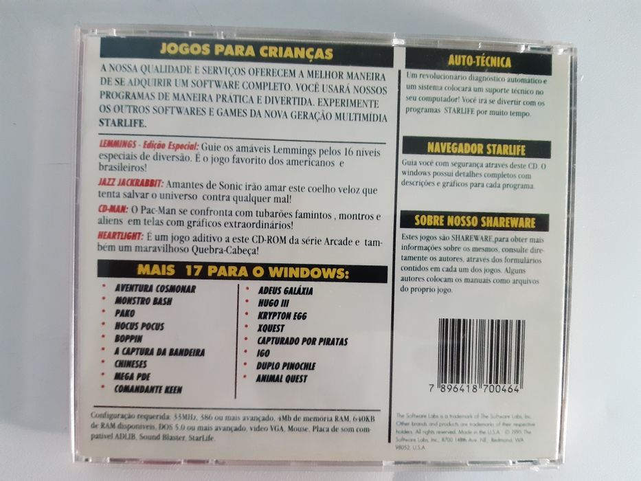 Jogos Pc cd rom.
