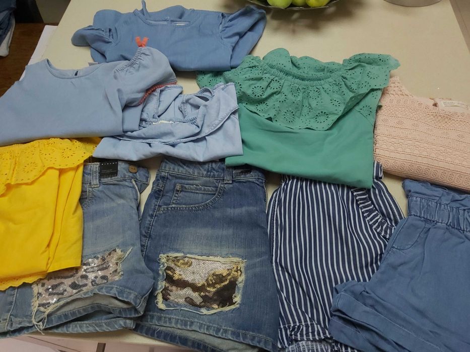 Calções novos para menina tamanho 11-12 anos apenas 4€ cada peça