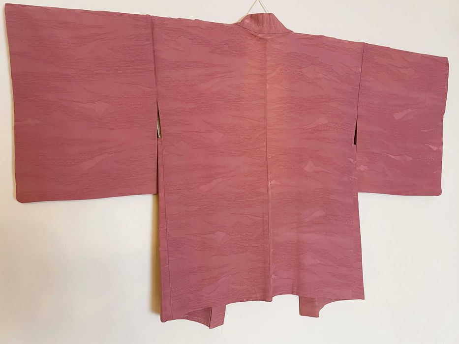 Narzutka Haori brudny róż do japońskiego kimona
