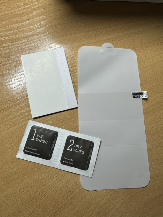 Гідрогелеві плівки на iPhone 13 mini та iPhone 15 pro Max