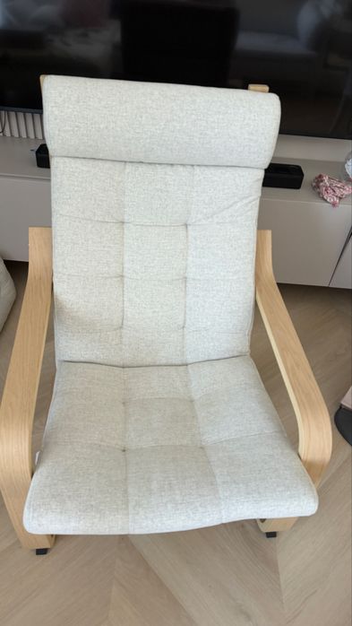 Fotel ikea beżowy