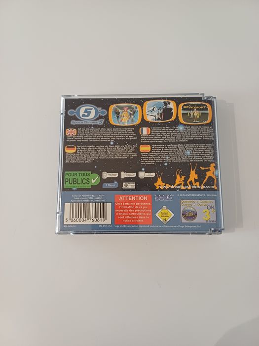 Space Channel 5 Sega Dreamcast oryginalna