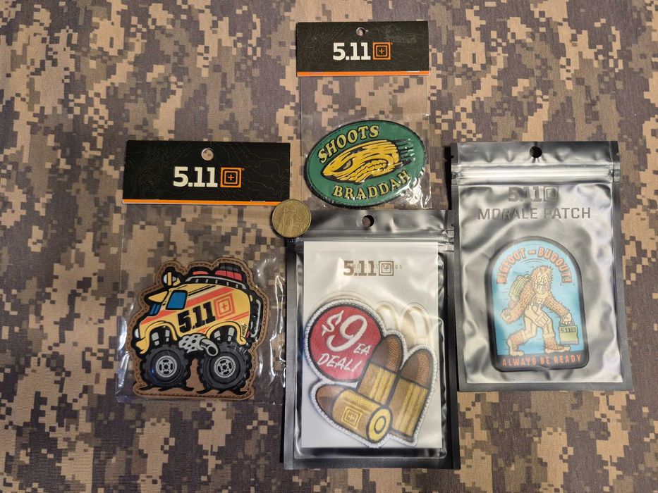 5.11 Патчі/Шеврони