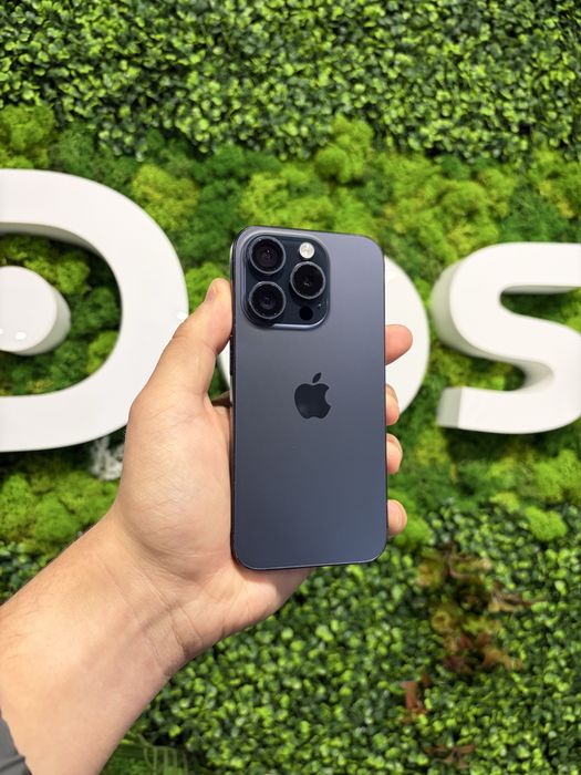 iPhone 15Pro 256Gb Blue Titanium Neverlock Магазин! Гарантія! Айфон