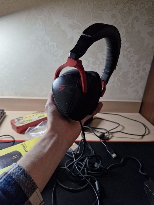 Наушники игровые asus rog