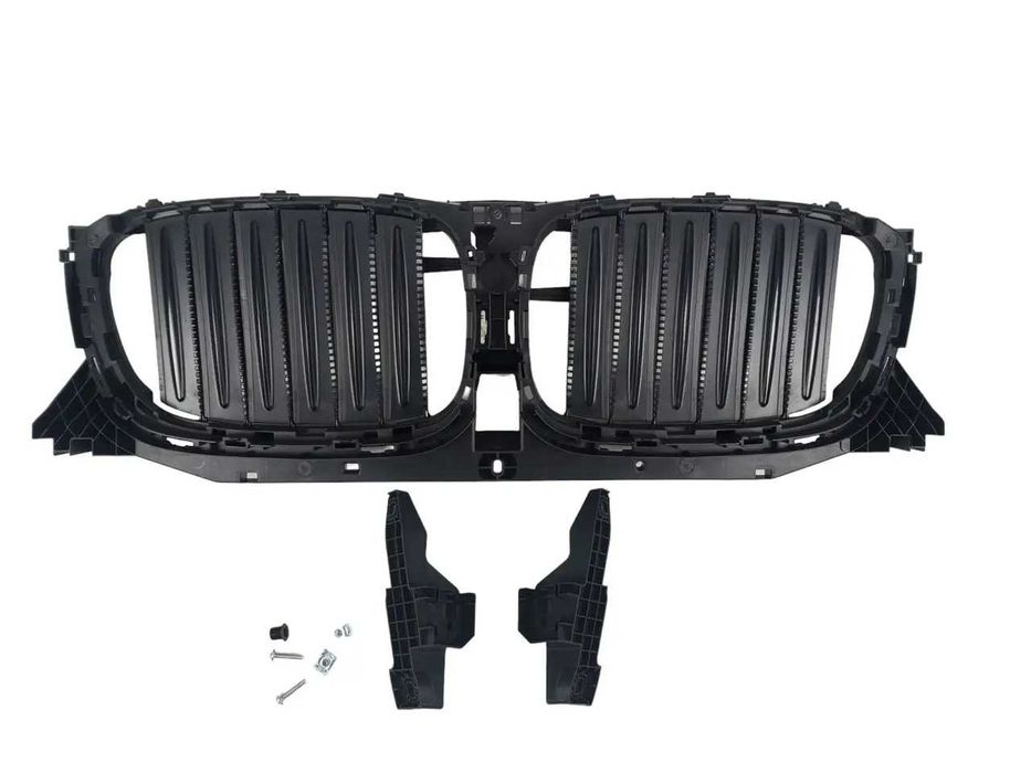 Жалюзи+моторчик (кронштейн ноздрей) BMW X3/X4 G01/G02 2018-2022год.