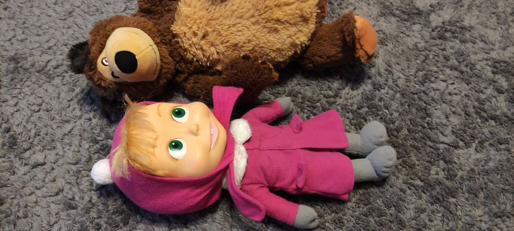 Masza grająca i Miś + książeczki