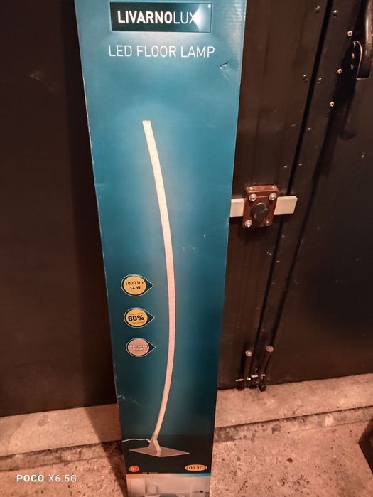 Livarno lampa stojąca nowa 120cm