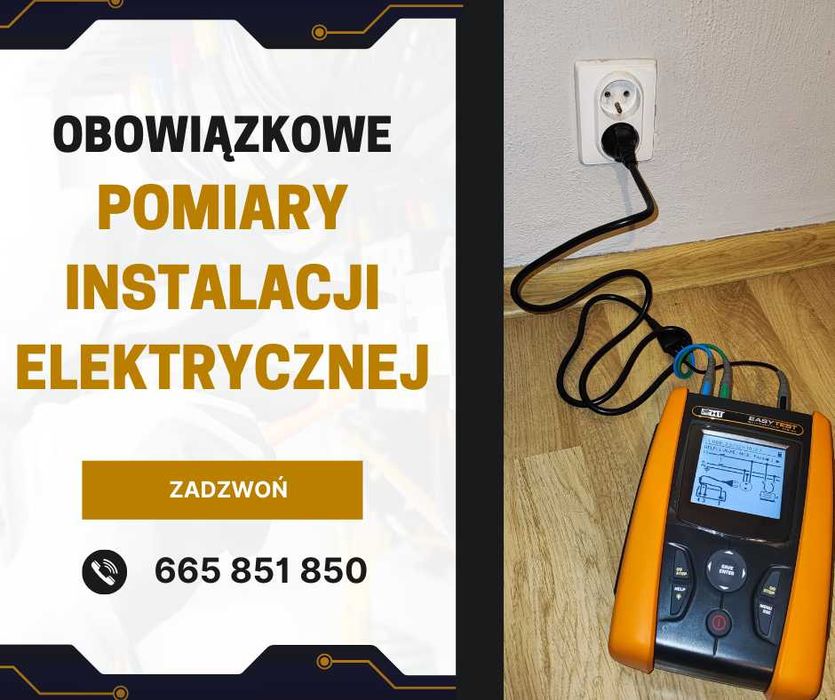 Elektryk - obowiązkowe przeglądy i pomiary instalacji elektrycznych