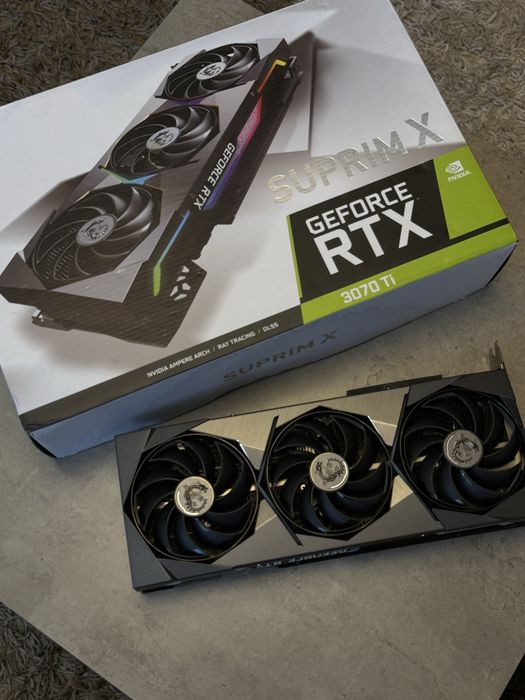 Топова Відеокарта Rtx 3070Ti ti Suprim X