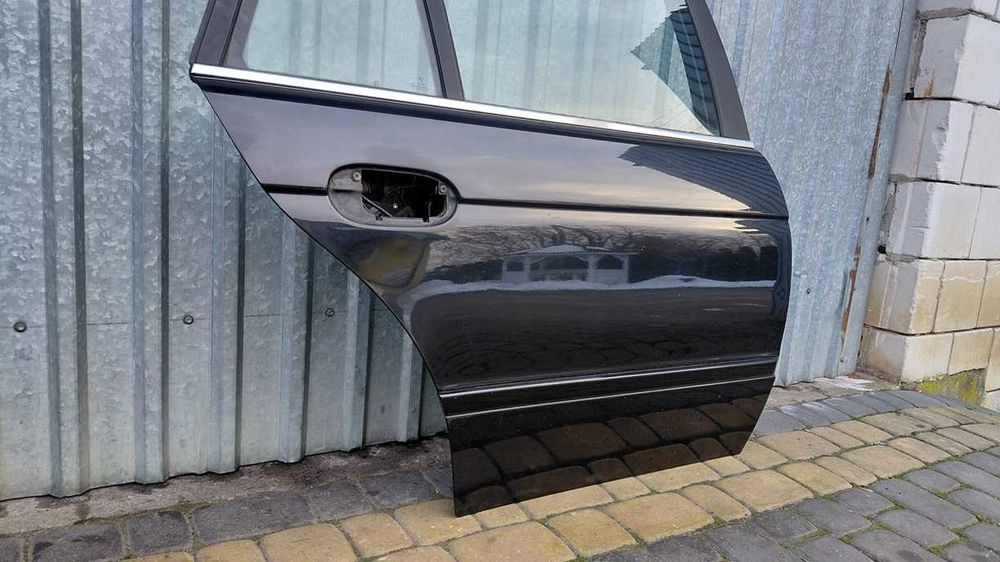 Drzwi prawy tył bmw e39 kombi touring black sapphire metallic 475/9