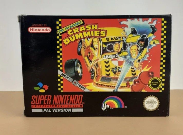 Theo incredible Crash dummies super nintendo