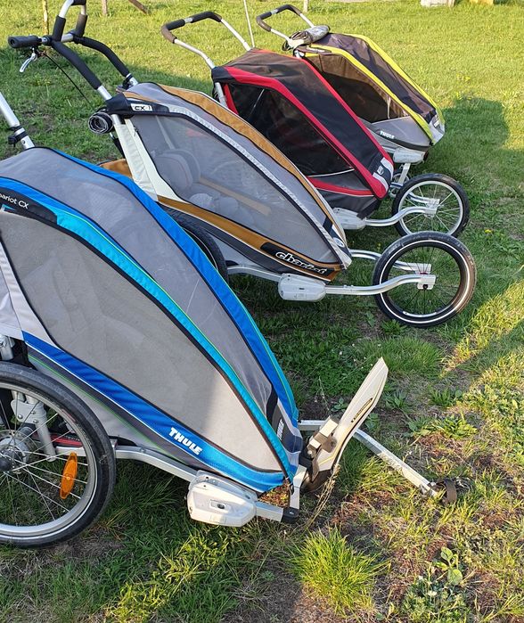 Wynajem przyczepek rowerowych Thule
