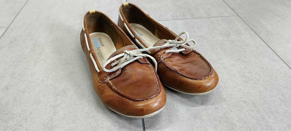 Timberland mokasyny damski skórzane skóra naturalna r. 40-41 w. 26 cm