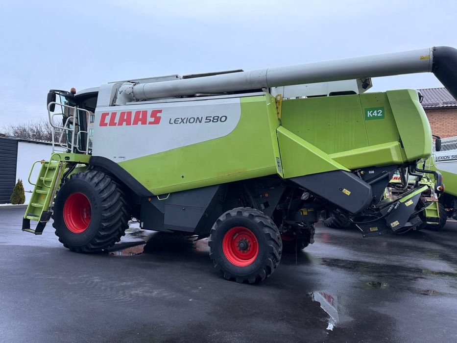 CLAAS Lexion 580 2008 р.в. + жатка V900 комбайн зернозбиральний