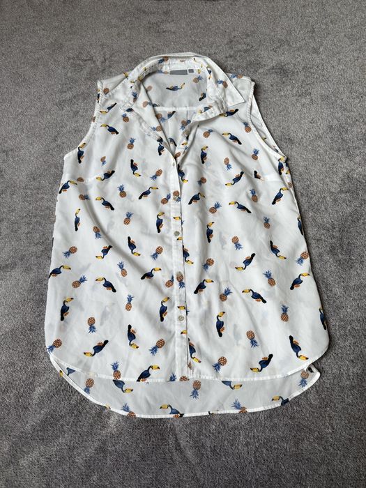 Bluzka damska bez rękawów r.M