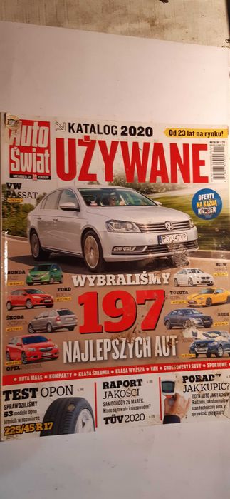 stary katalog auto świat 2020 samochody używane