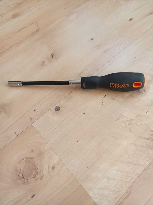 BETA Klucz wkrętak nasadowy giętki 7 mm