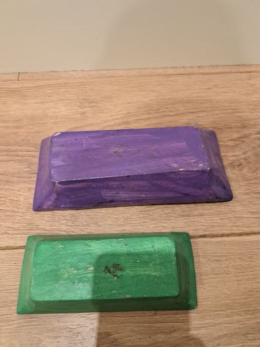 Peças decorativas pintadas à mão