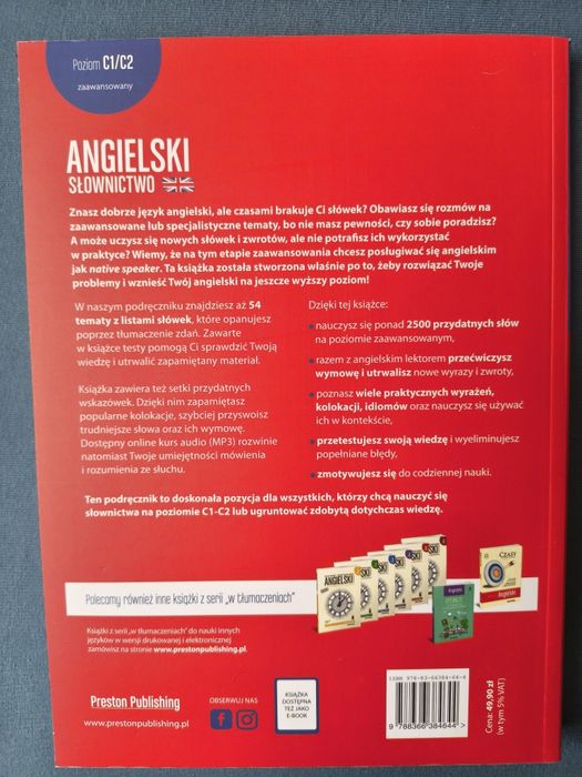 Angielski słownictwo Preston Publishing - komplet