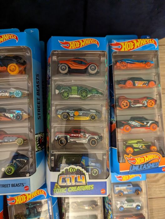 Hot wheels auta 5pak samochodziki HW