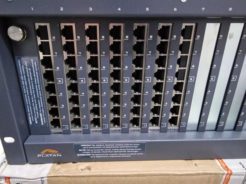 Centrala telefoniczna Platan Libra 6 linii miejskich 40 wew 4 cyfrowe