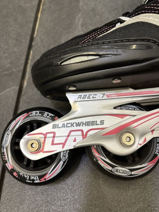 ROLKI Blackwheels Race czarno-różowe r. 41