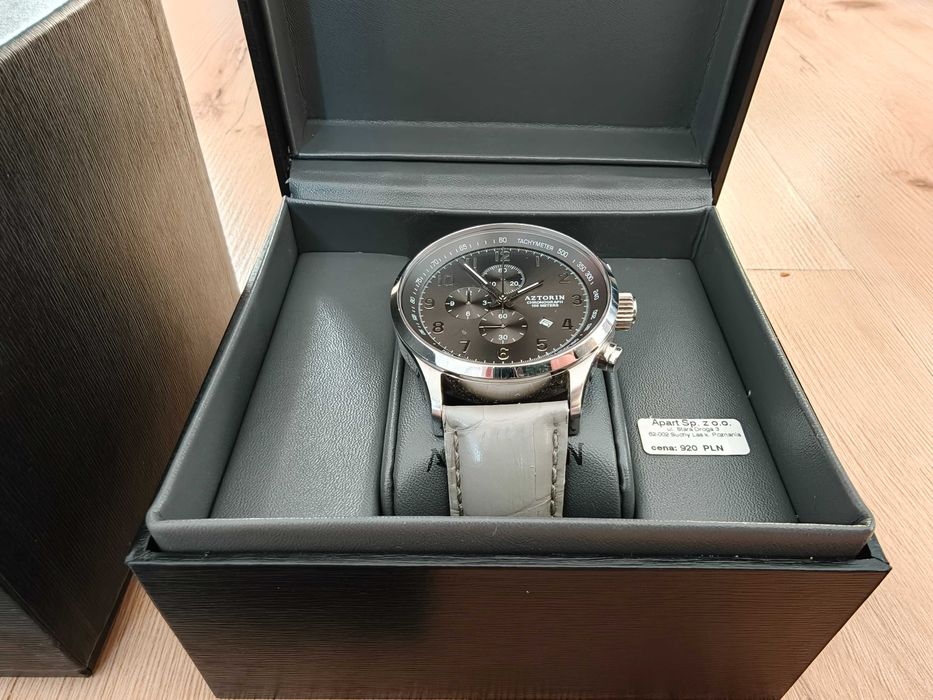 Zegarek Aztorin A044.G180 - Szkło szafirowe - Toruń