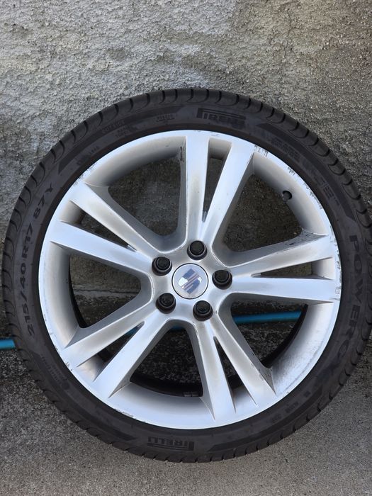 Jantes seat 5x100 R17 com pneus