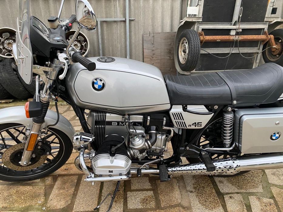 Moto rara bmw restaurada