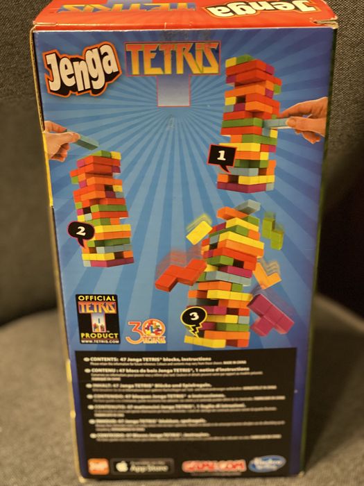 Jenga tetris zabawa